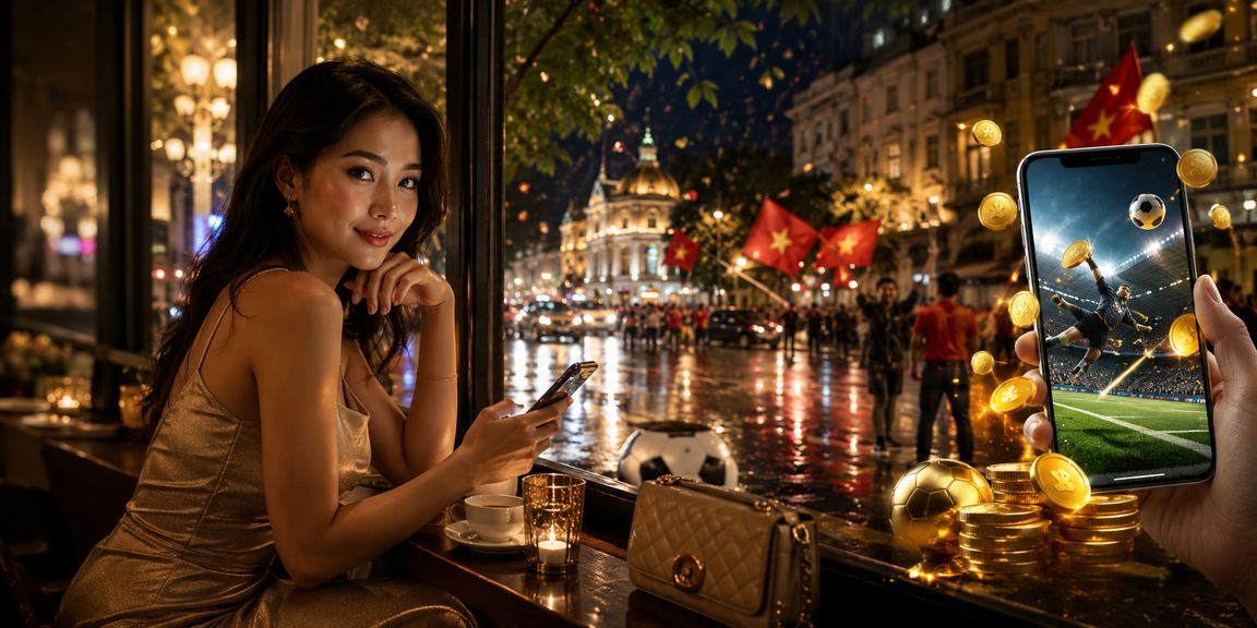 Người dùng tại Hà Nội theo dõi bóng đá và kiểm soát thời gian giải trí